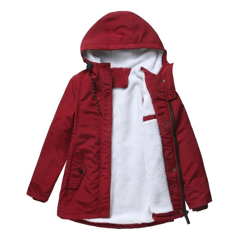 Helen | Cozy Quilted Winter Coat with Hood