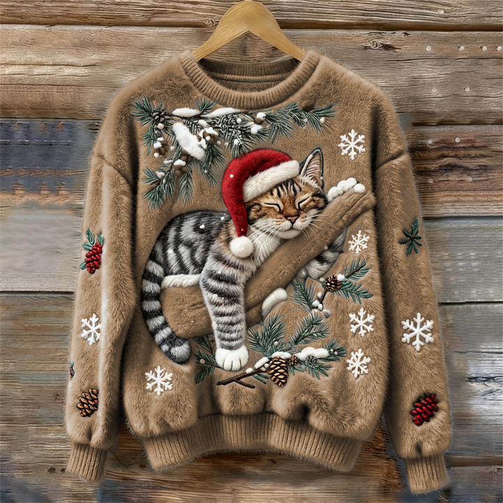 Sophia | Christmas sweater with a soft texture