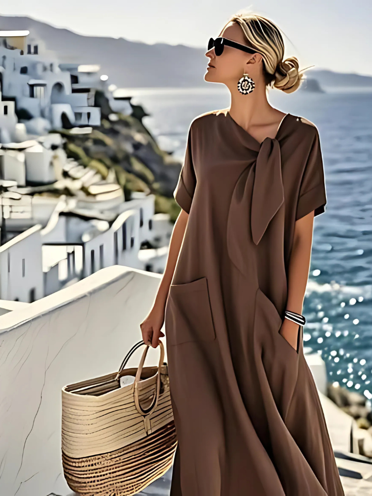 Alessia™ Elegant Dress with Pockets